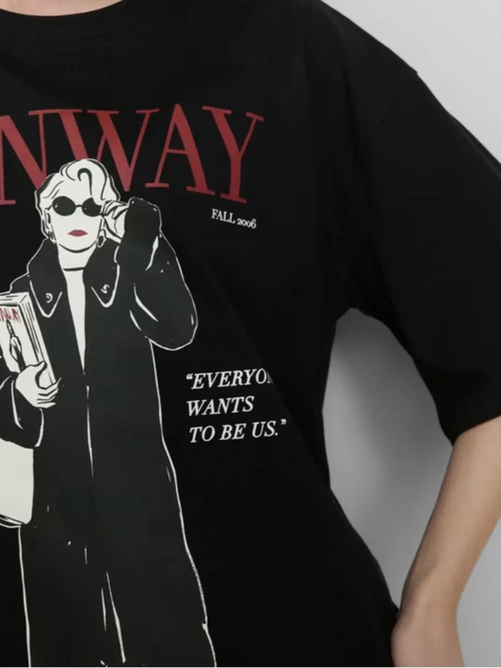 Devil Wears Prada 2 Pajama Cotton Nightshirt - Picture 4 of 6